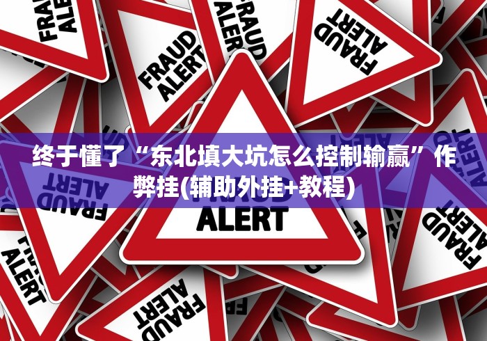 终于懂了“东北填大坑怎么控制输赢”作弊挂(辅助外挂+教程)