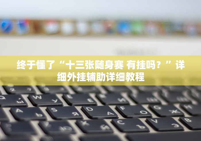 终于懂了“十三张随身赛 有挂吗？”详细外挂辅助详细教程
